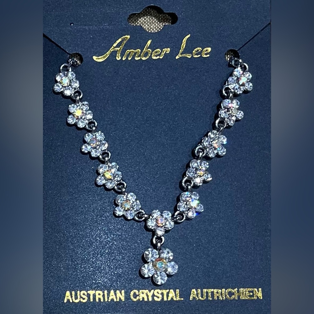 Austrian Crystal Necklace by Amber Lee